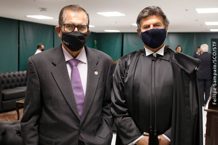 STJ presente na posse do presidente do STF Luiz Fux