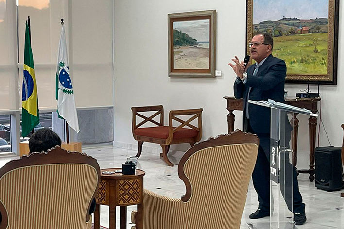 Em agenda institucional no Paraná, presidente do STJ destaca papel da magistratura no fortalecimento da cidadania