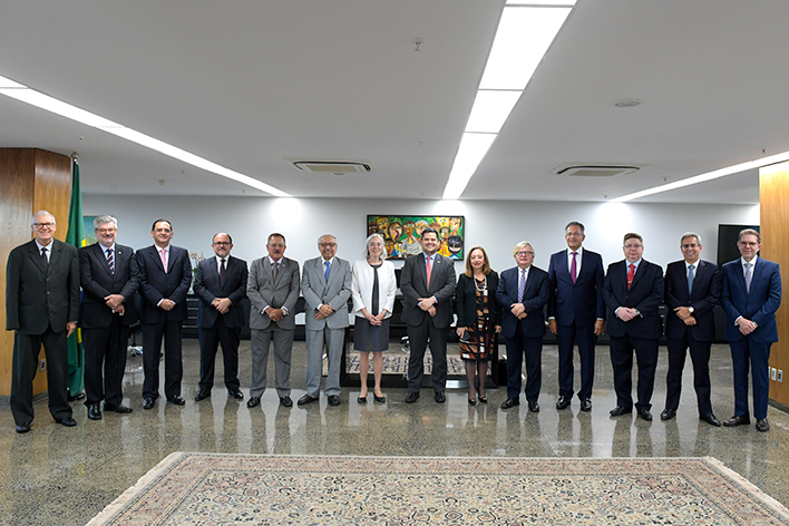 STJ recebe presidentes eleitos das CCJs da Câmara e do Senado